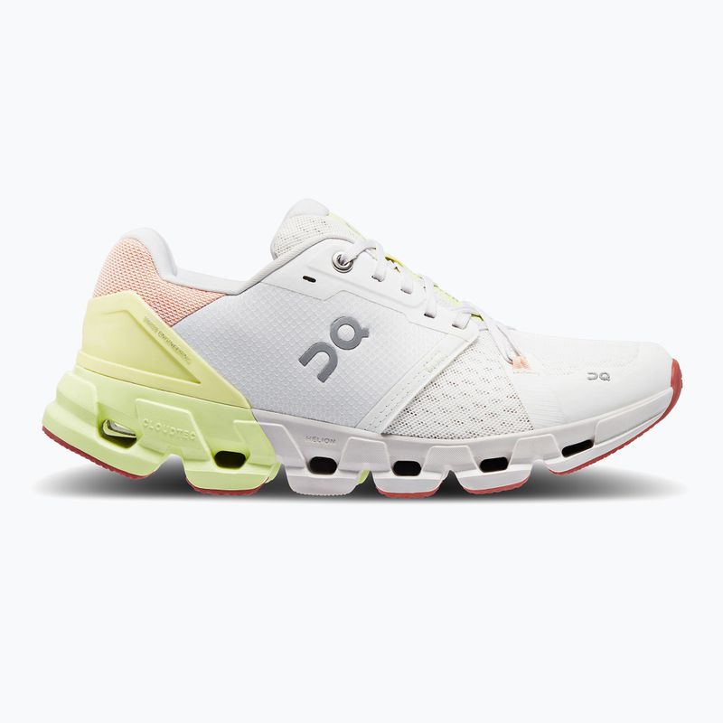 Кросівки для бігу жіночі On Cloudflyer 4 white/hay 8