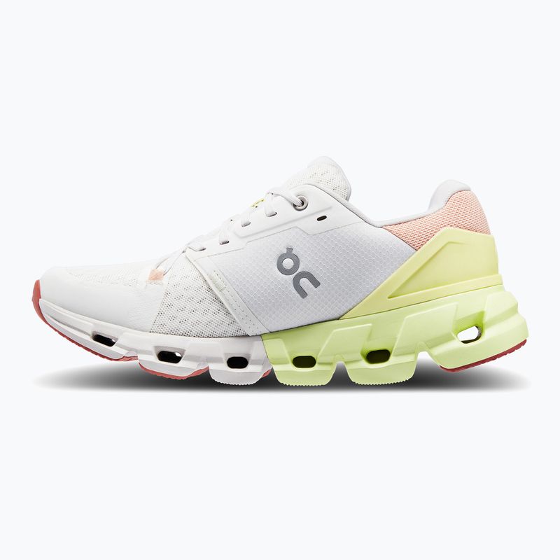 Кросівки для бігу жіночі On Cloudflyer 4 white/hay 9