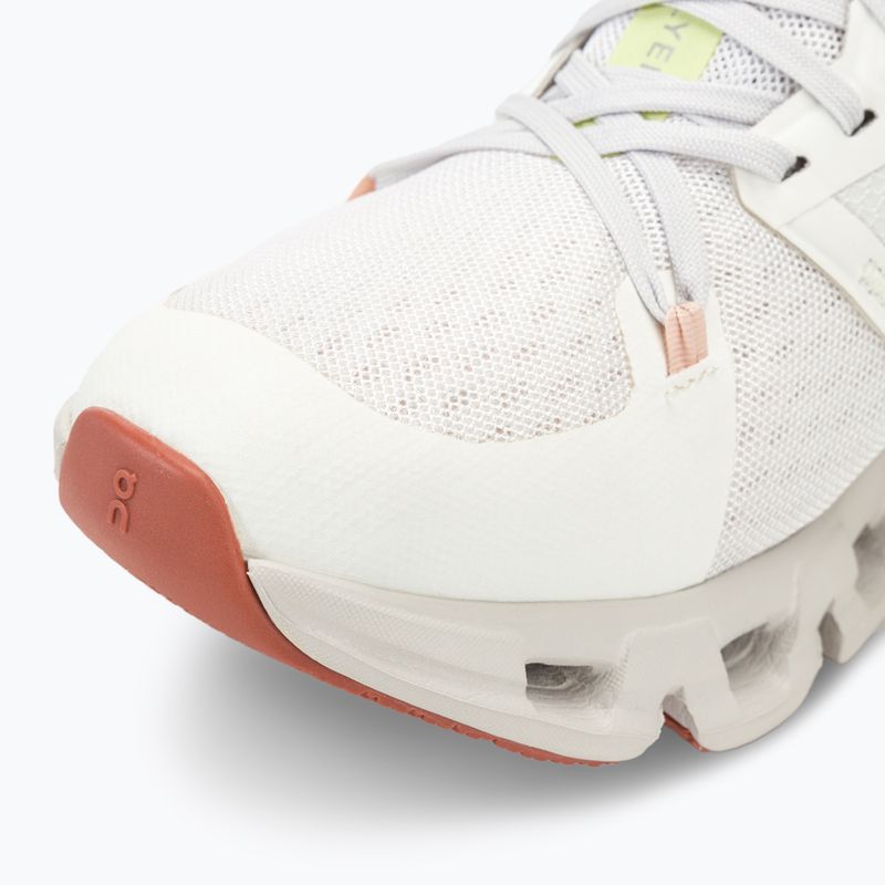 Кросівки для бігу жіночі On Cloudflyer 4 white/hay 7