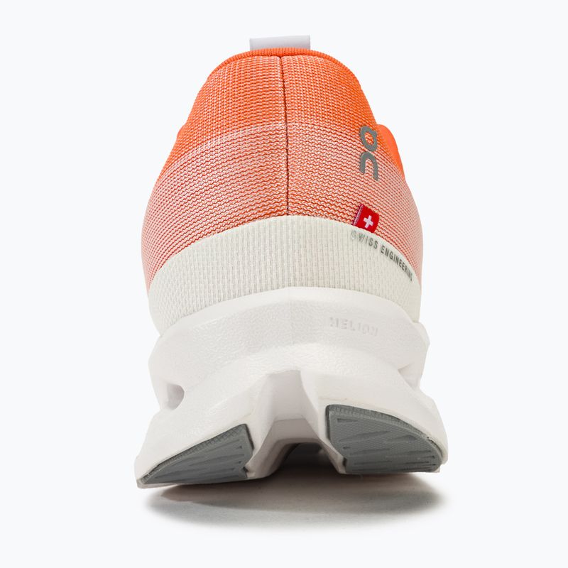 Кросівки для бігу чоловічі On Cloudsurfer flame/white 6