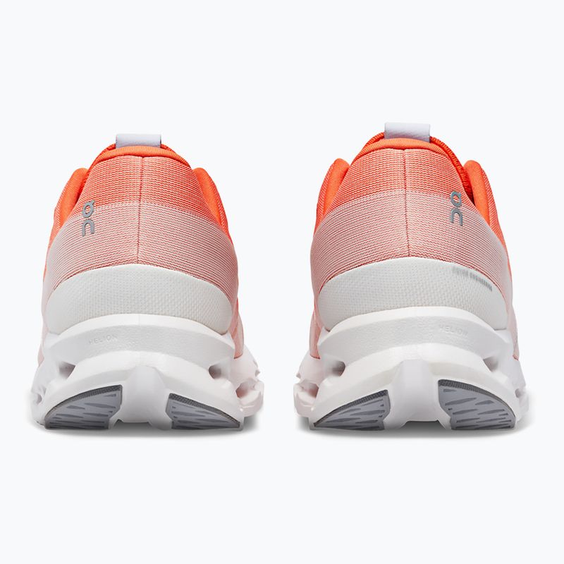 Кросівки для бігу чоловічі On Cloudsurfer flame/white 11