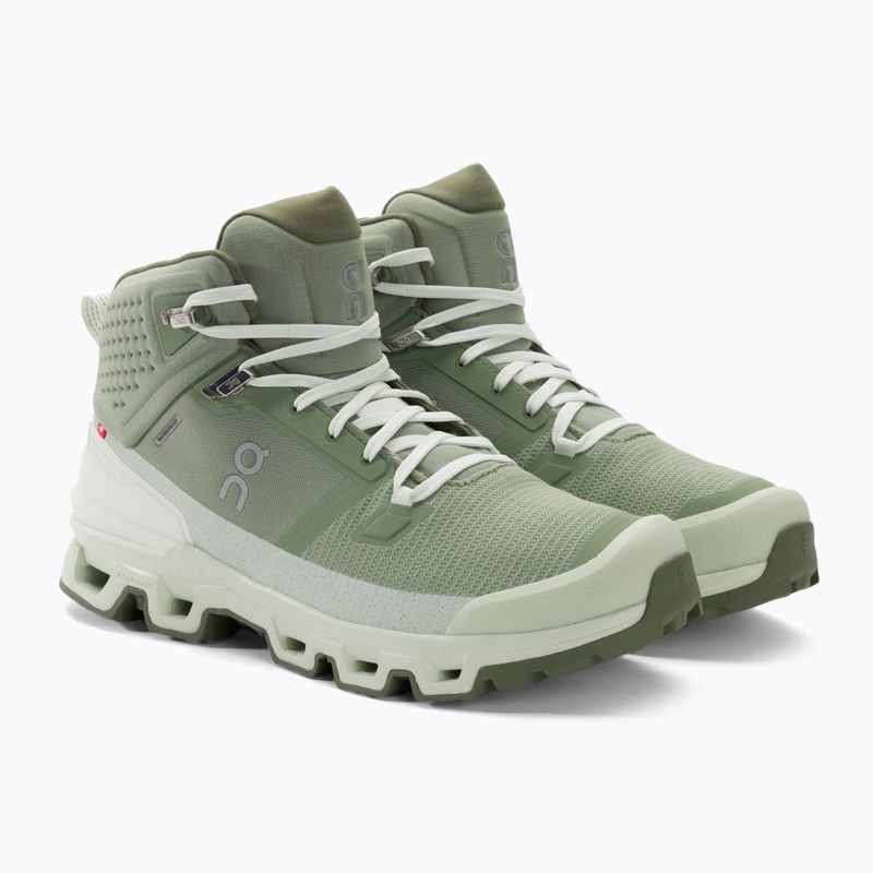 Чоловічі трекінгові черевики On Cloudrock 2 Waterproof reseda/aloe 4