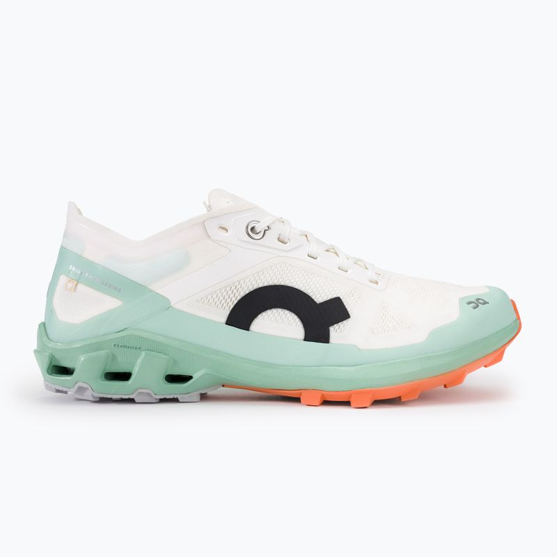 Жіночі кросівки для бігу на біговій доріжці On Cloudventure Peak 3 Undyed незабарвлені білі 2