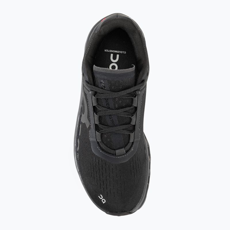 Черевики для бігу жіночі On Cloudmonster black/magnet 5