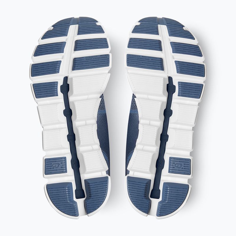 Черевики для бігу жіночі On Cloud 5 denim/white 12