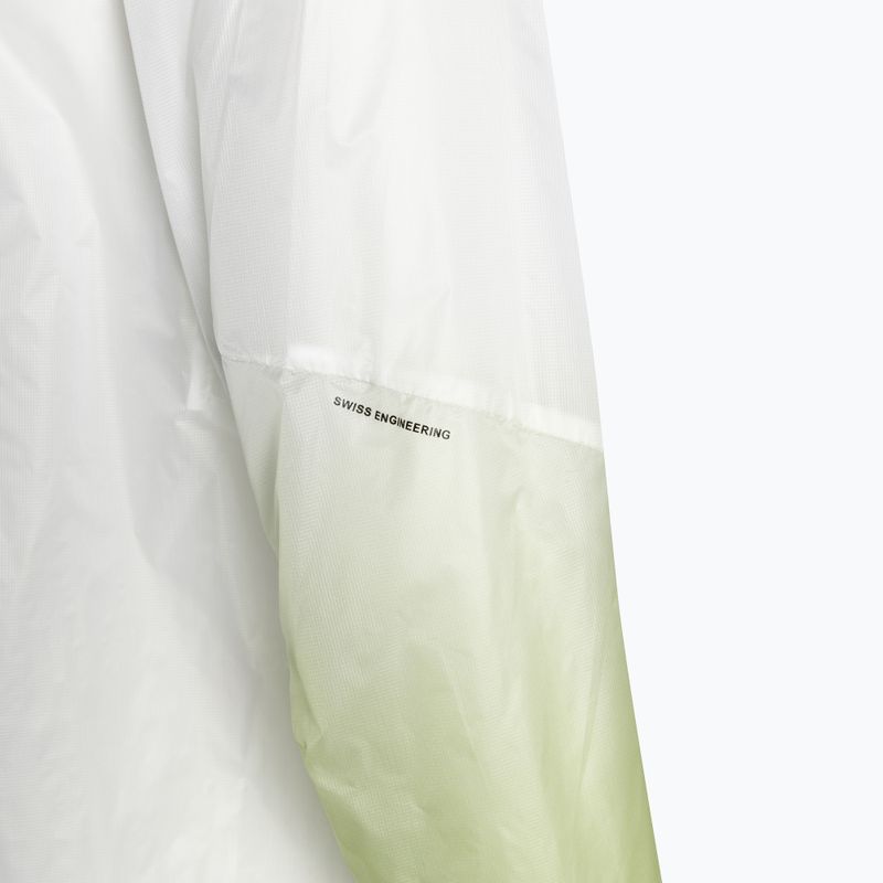 Чоловіча бігова куртка On Zero біла/лугова 4