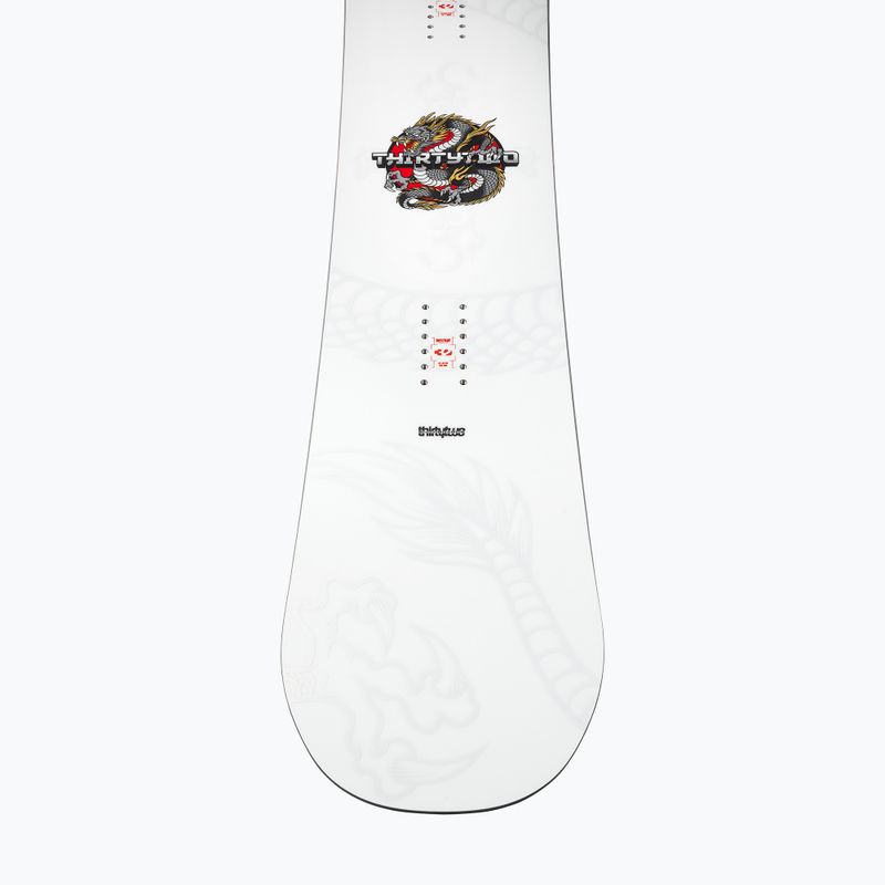 Сноуборд чоловічий ThirtyTwo T32M Carbon white 6