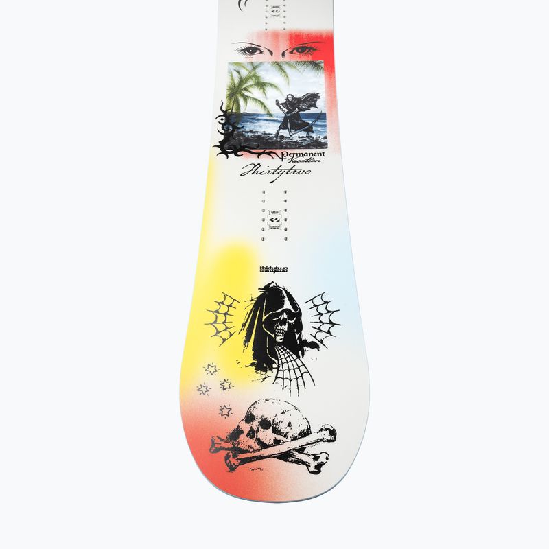 Сноуборд чоловічий ThirtyTwo Permanent Vacation white 5