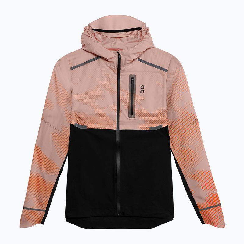 Куртка для бігу жіноча On Weather Lumos woodrose/black 6