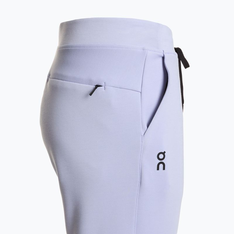 Штани для бігу жіночі On Sweat lavender 3