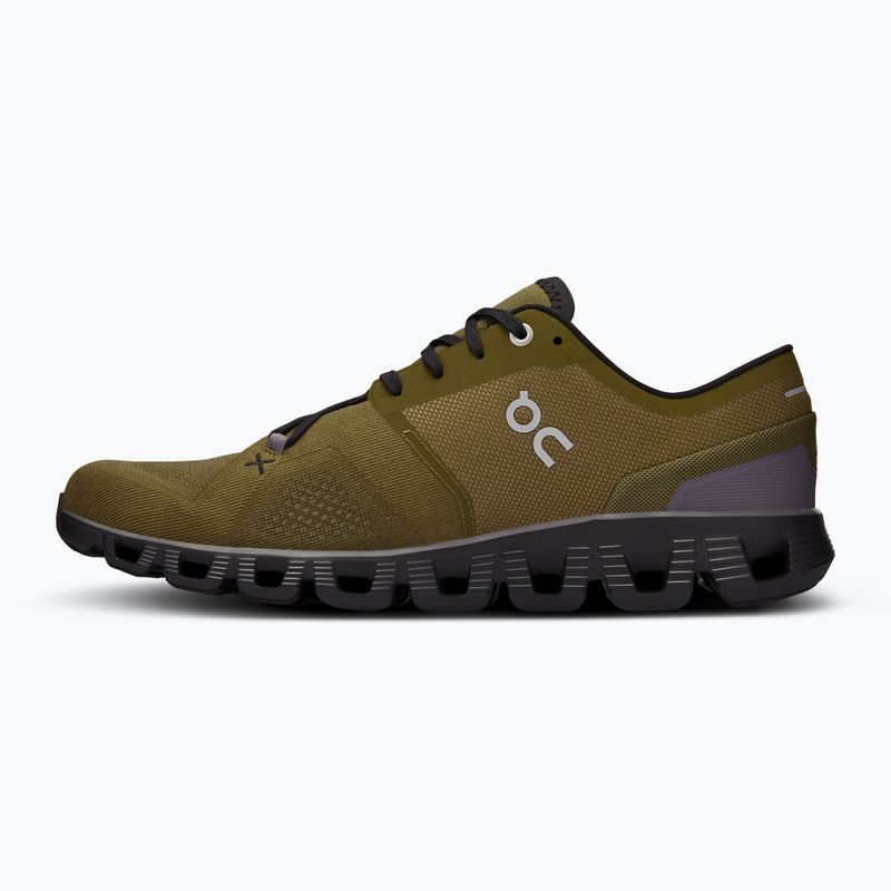 Черевики для бігу чоловічі On Cloud X 3 hunter/black 3
