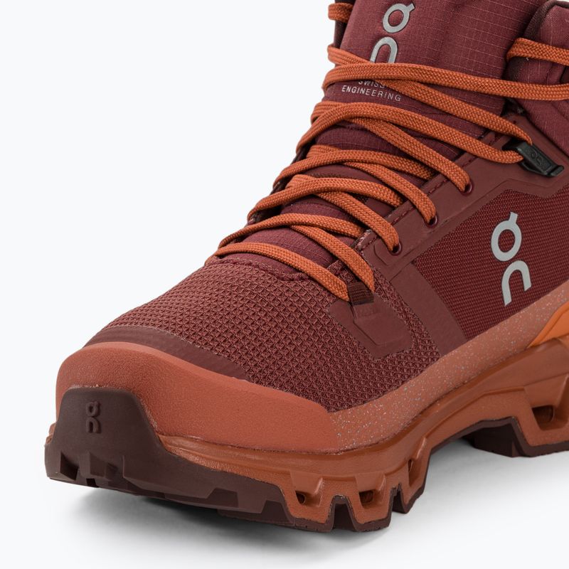 Черевики трекінгові жіночі On Cloudrock 2 Waterproof beet/auburn 7