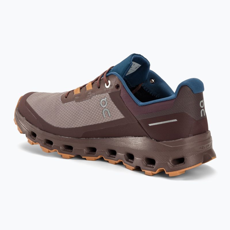 Черевики для бігу жіночі On Running Cloudvista Waterproof zinc/grape 3