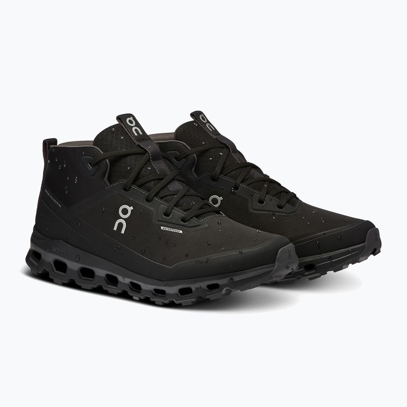 Чоловічі трекінгові черевики On Cloudroam Waterproof black/eclipse 9