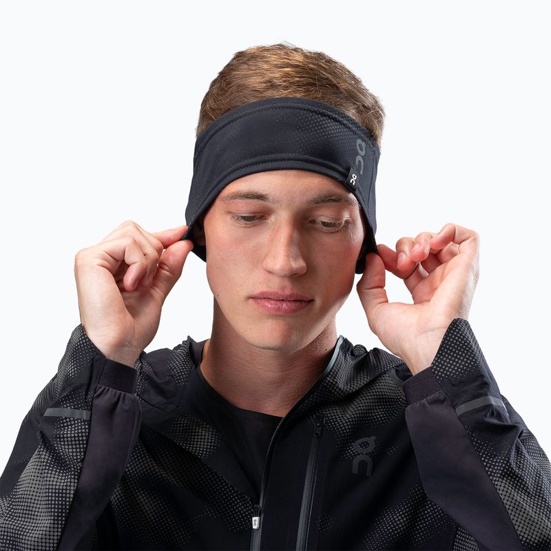 Пов'язка на голову On Lumos black 4