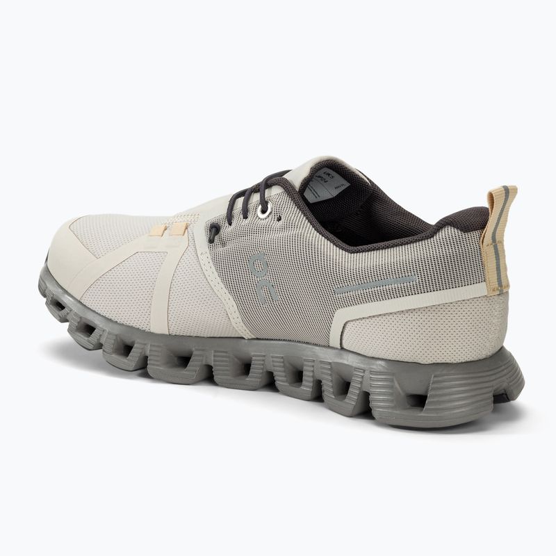 Черевики для бігу жіночі On Cloud 5 Waterproof pearl/fog 3