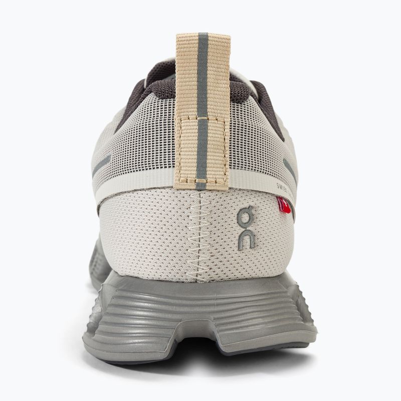 Черевики для бігу жіночі On Cloud 5 Waterproof pearl/fog 6