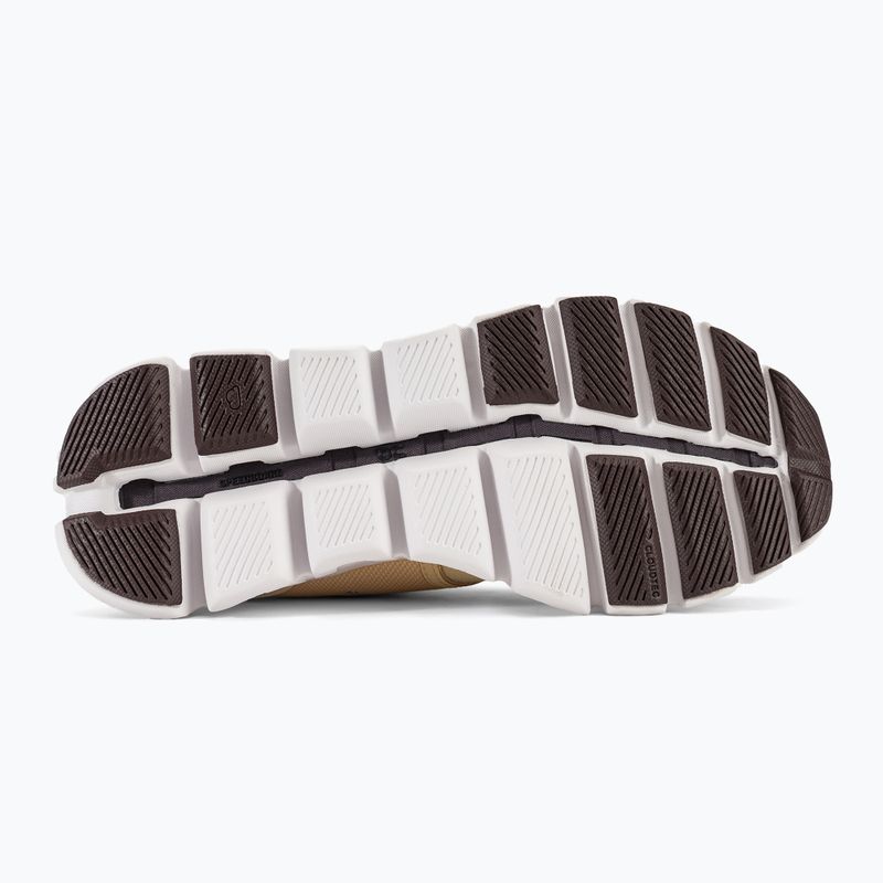 Черевики для бігу жіночі On Cloud X 3 savannah/frost 5