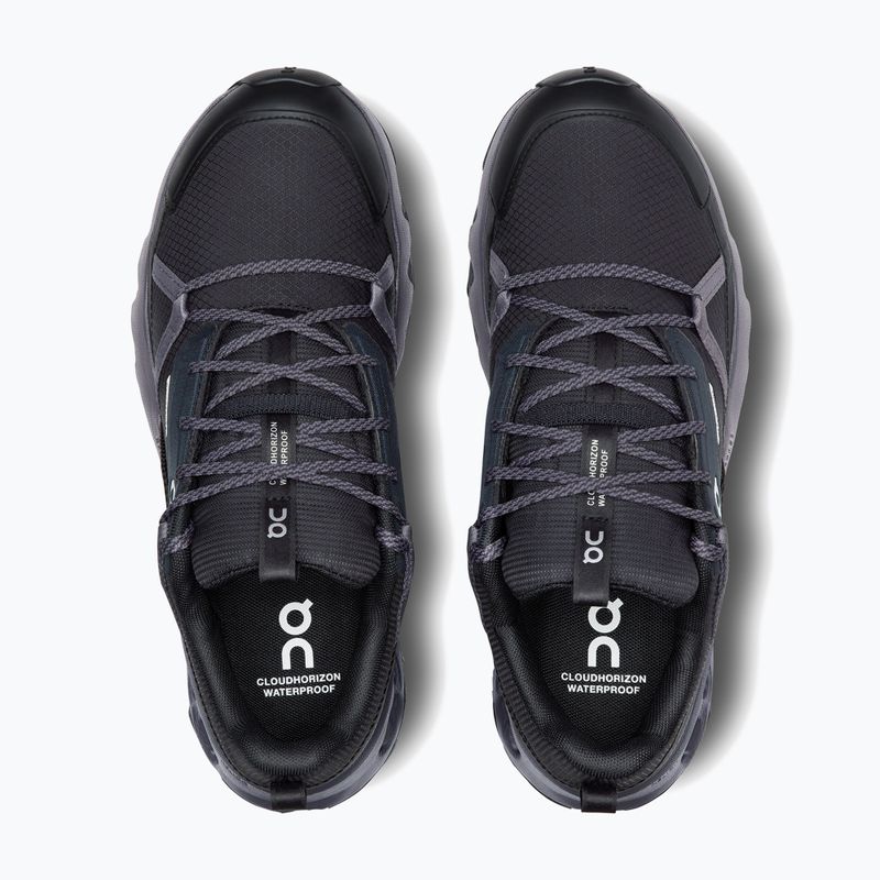 Кросівки жіночі On Cloudhorizon Waterproof black/eclipse 12