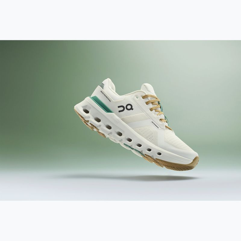 Черевики для бігу чоловічі On Running Cloudrunner 2 undyed/green 4