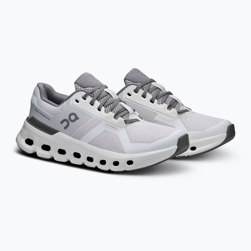Черевики для бігу жіночі On Cloudrunner 2 frost/white 8