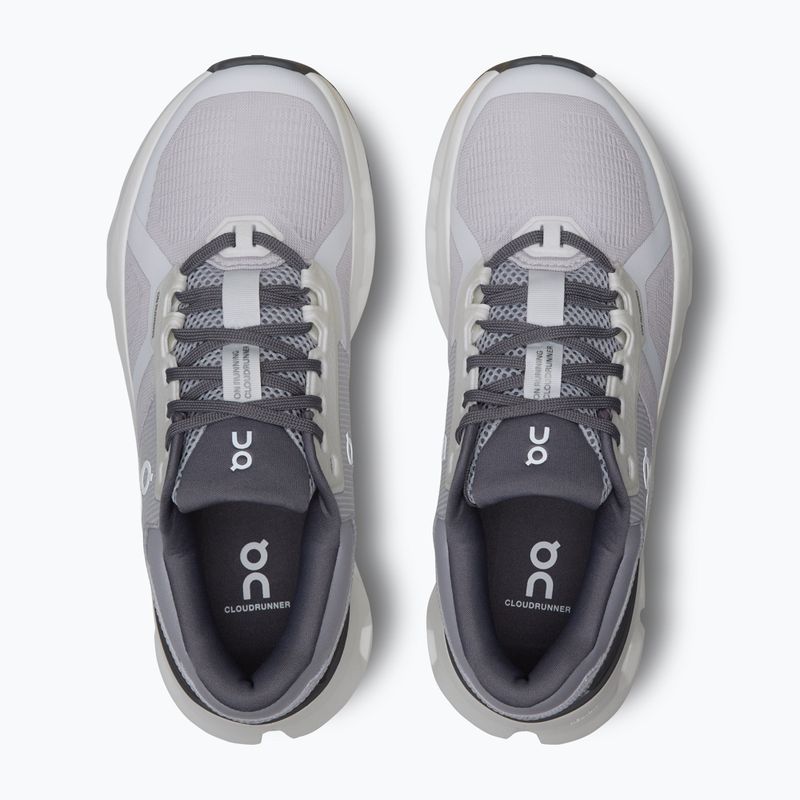 Черевики для бігу жіночі On Cloudrunner 2 frost/white 13