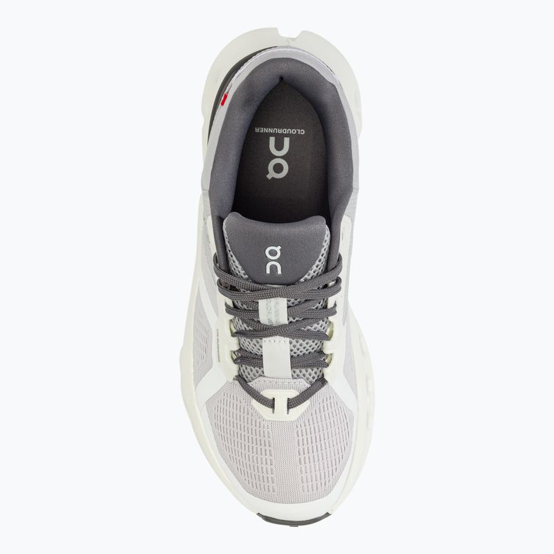 Черевики для бігу жіночі On Cloudrunner 2 frost/white 5