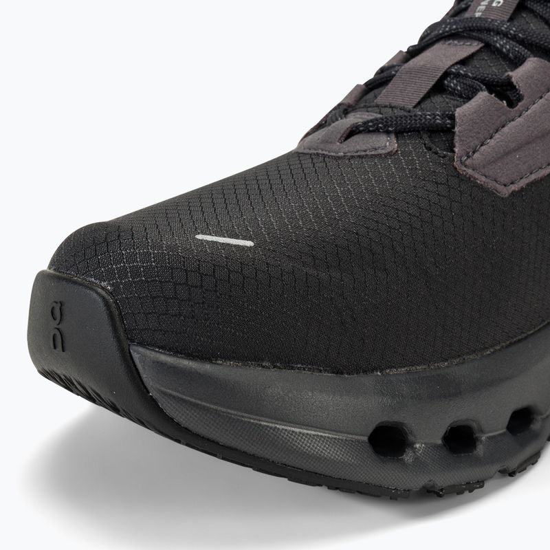 Черевики для бігу чоловічі On Cloudrunner 2 Waterproof magnet/black 7