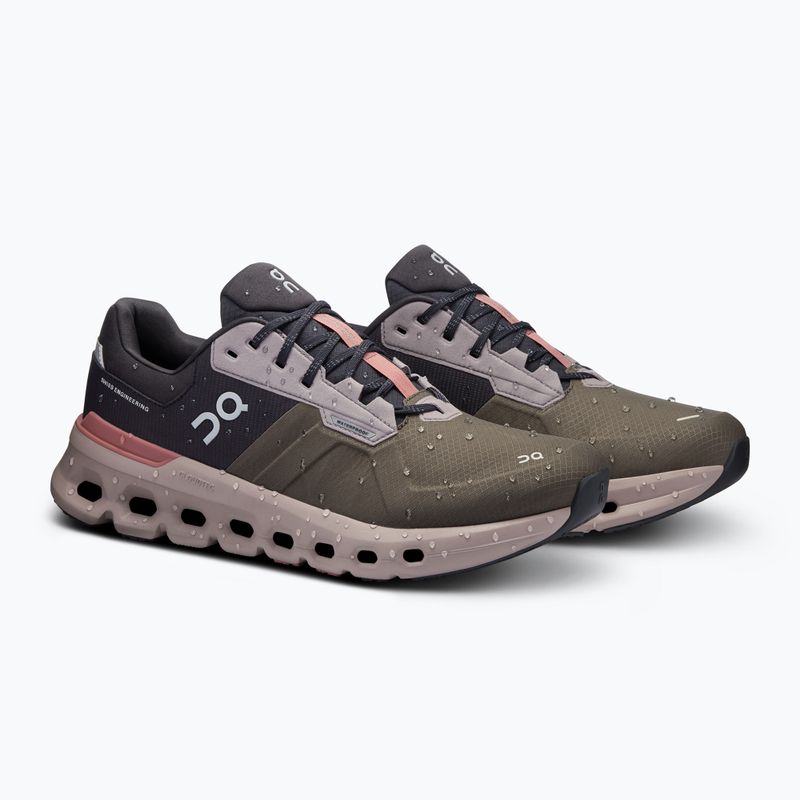 Черевики для бігу чоловічі On Running Cloudrunner 2 Waterproof olive/mahogany