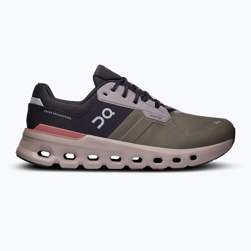 Черевики для бігу чоловічі On Running Cloudrunner 2 Waterproof olive/mahogany 2
