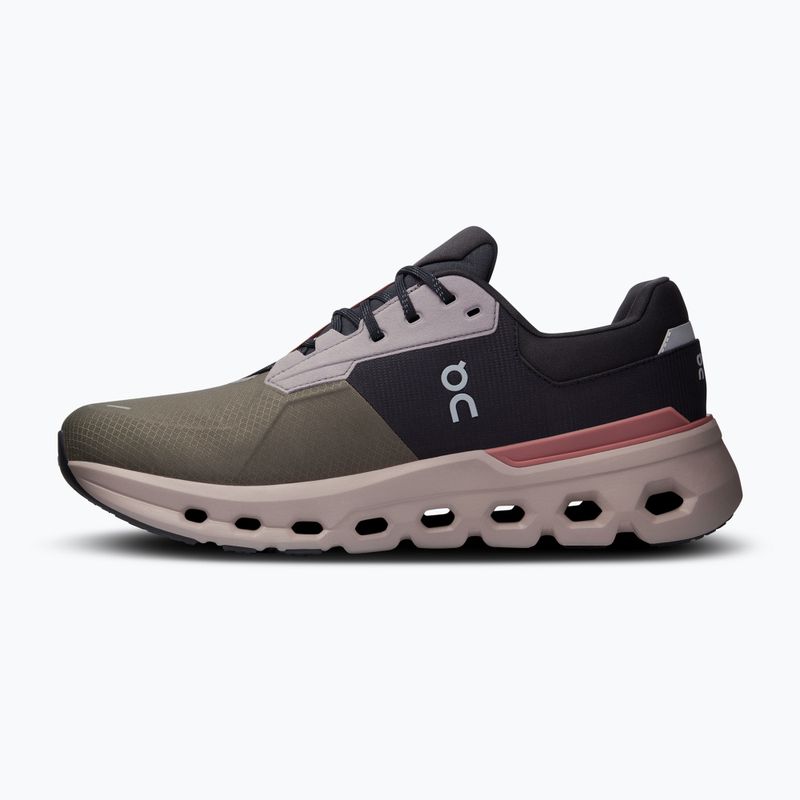 Черевики для бігу чоловічі On Running Cloudrunner 2 Waterproof olive/mahogany 3