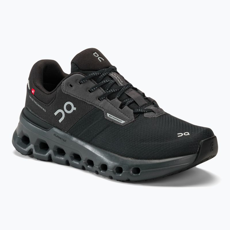 Черевики для бігу жіночі On Cloudrunner 2 Waterproof magnet/black