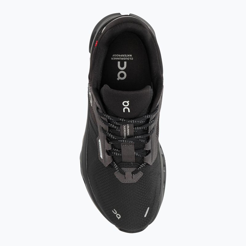 Черевики для бігу жіночі On Cloudrunner 2 Waterproof magnet/black 5