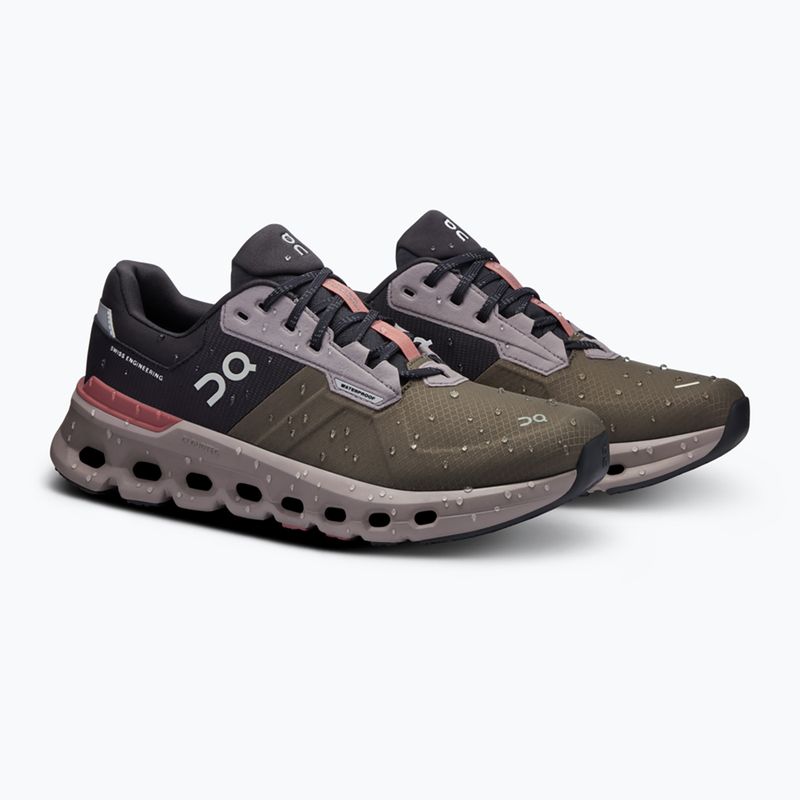 Черевики для бігу жіночі On Cloudrunner 2 Waterproof olive/mahogany 8