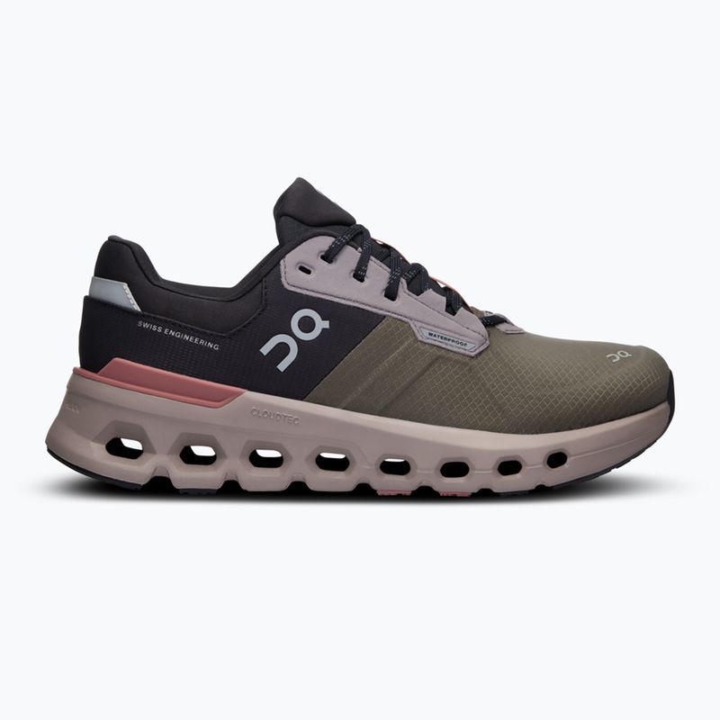 Черевики для бігу жіночі On Cloudrunner 2 Waterproof olive/mahogany 9