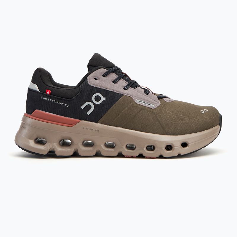 Черевики для бігу жіночі On Cloudrunner 2 Waterproof olive/mahogany 2