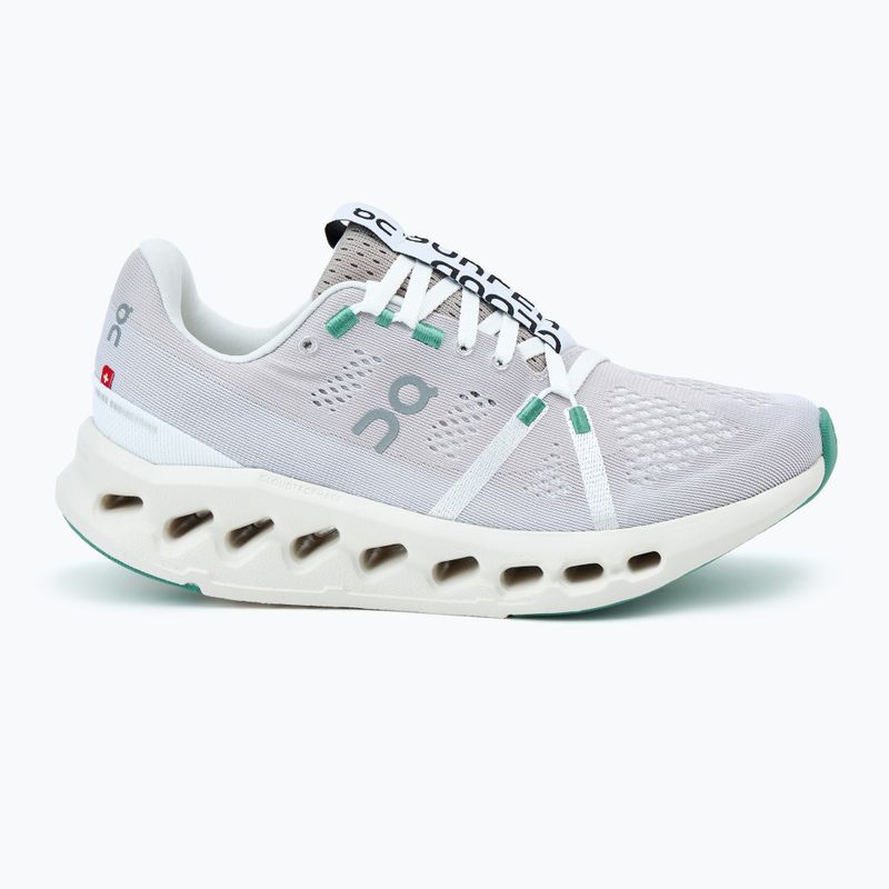 Кросівки для бігу жіночі On Cloudsurfer pearl/ivory 2