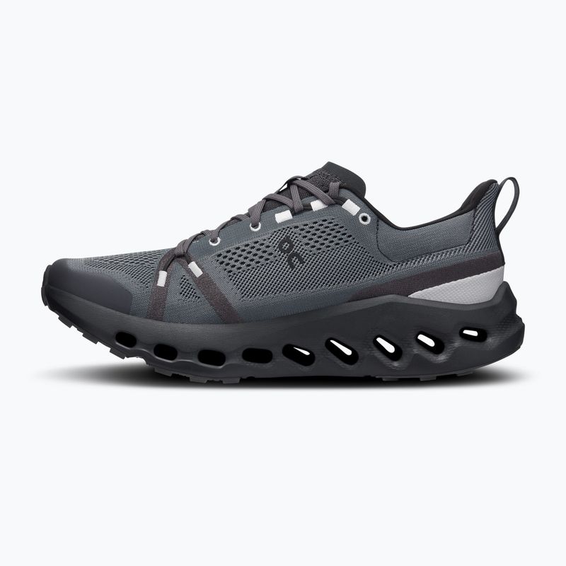 Черевики для бігу чоловічі On Cloudsurfer Trail eclipse/black 10