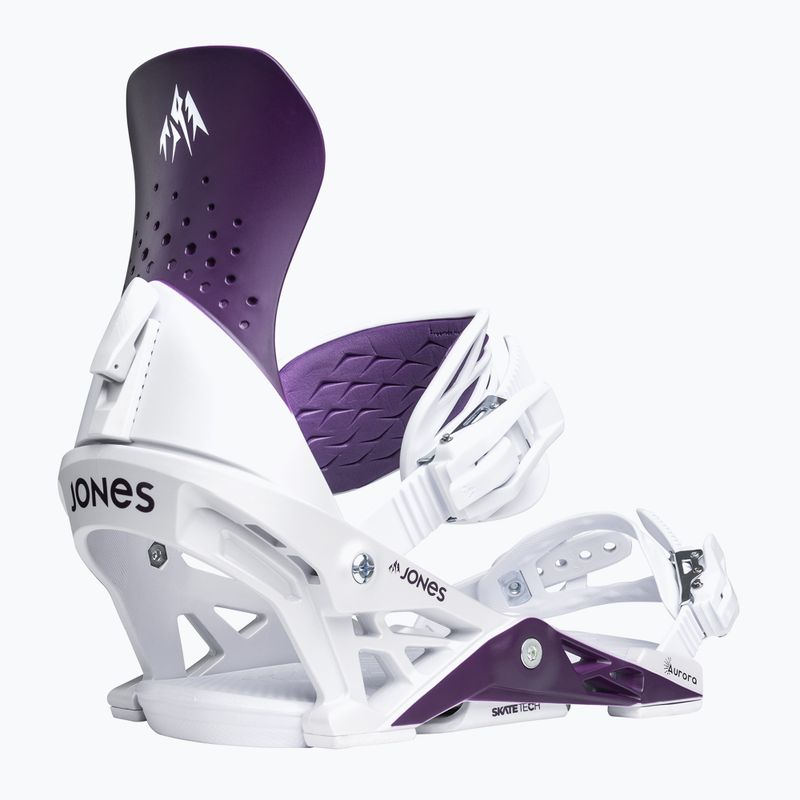 Кріплення для сноуборду жіноче Jones Aurora deep purple white 3
