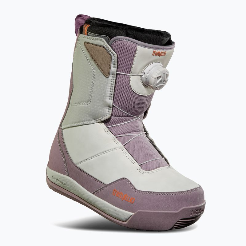 Черевики для сноуборду жіночі ThirtyTwo Shifty Boa W'S '25 gray/purple 6