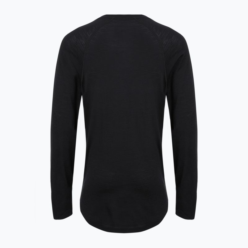 Лонгслів термічний чоловічий ThirtyTwo Ridelite Merino black/black 2