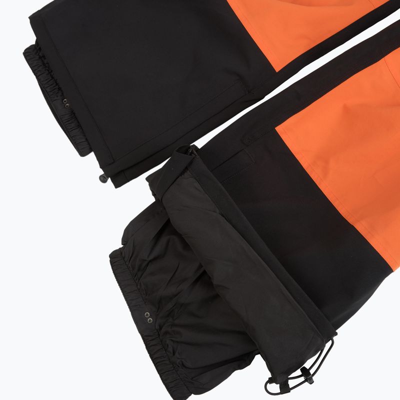 Штани для сноуборду чоловічі ThirtyTwo Basement Bib black/orange 6