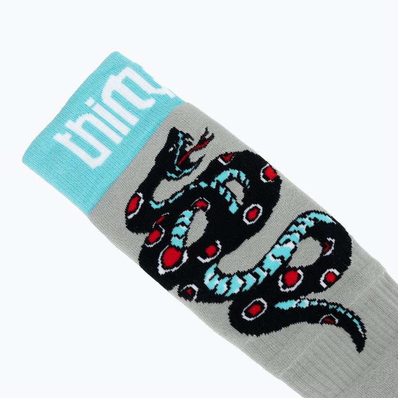 Шкарпетки для сноуборду чоловічі ThirtyTwo TM Coolmax grey/red 4