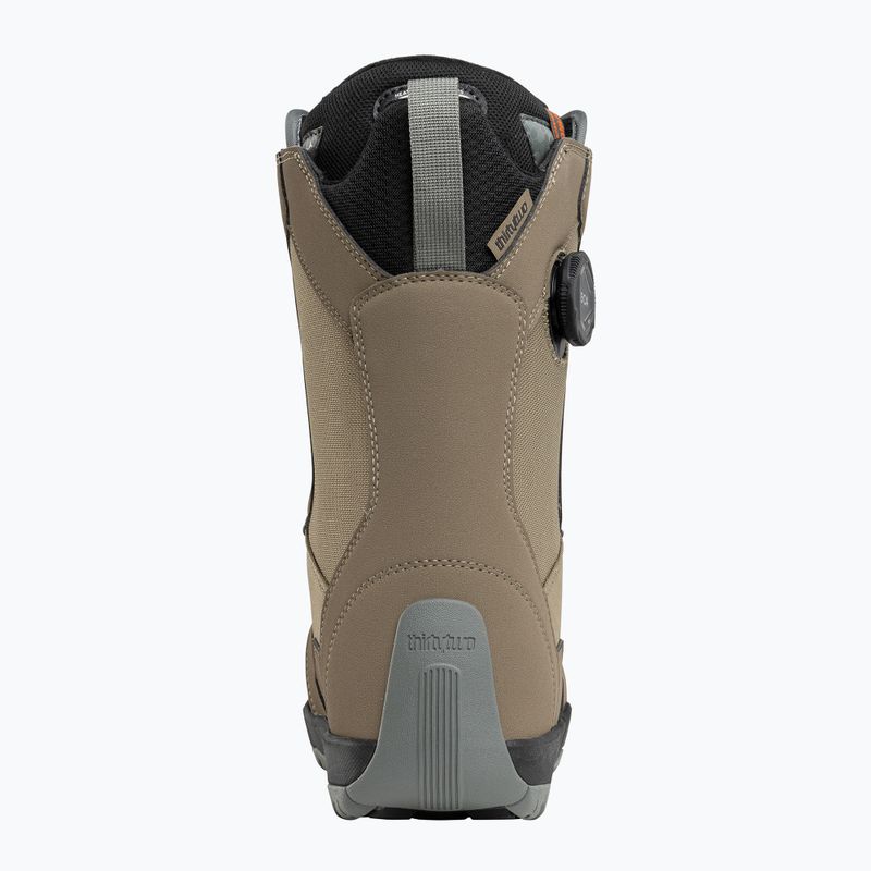Черевики сноубордні чоловічі ThirtyTwo STW Double Boa brown/grey 3