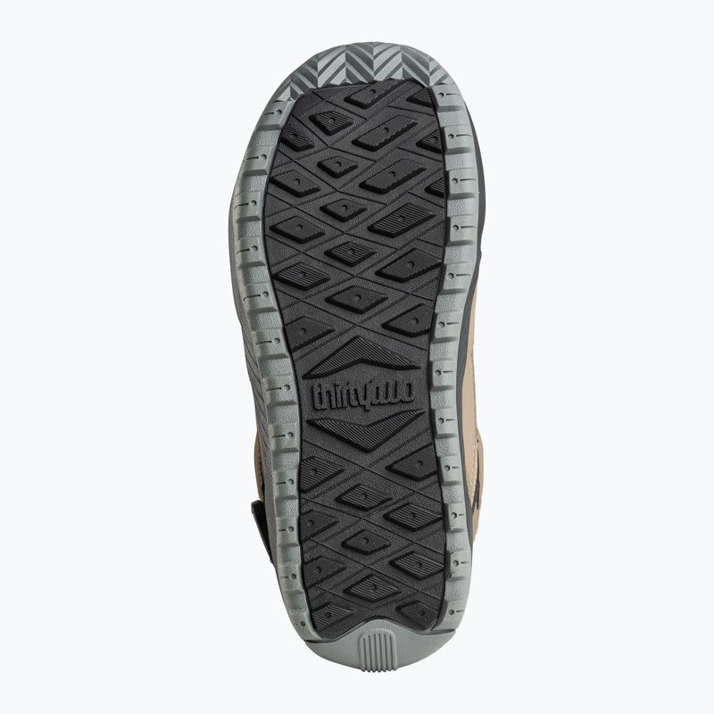 Черевики сноубордні чоловічі ThirtyTwo STW Double Boa brown/grey 4