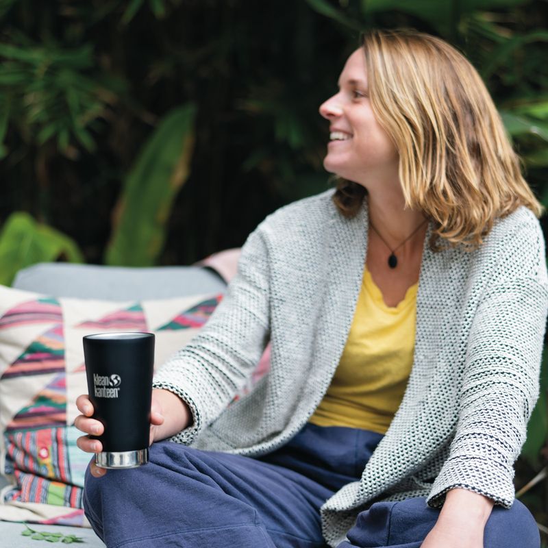Термокружка з вакуумною ізоляцією Klean Kanteen Tumbler чорна 4