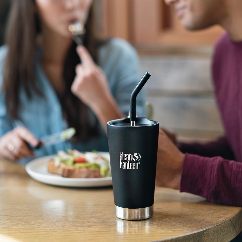 Термокружка з вакуумною ізоляцією Klean Kanteen Tumbler чорна 6