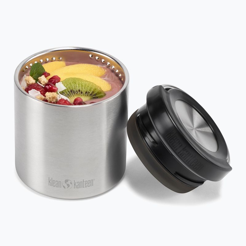 Термос для їжі Klean Kanteen TKCanister 236 мл brushed stainless 9