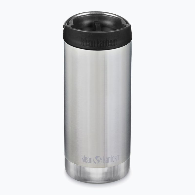 Кружка термічна Klean Kanteen TKWide Cafe Cap 355 мл brushed stainless