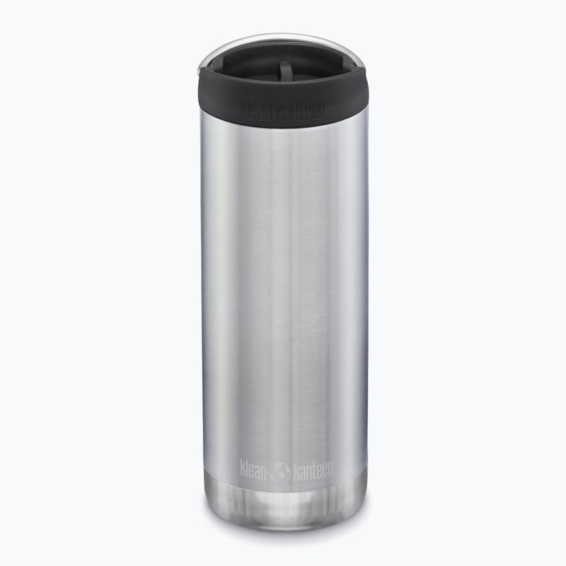 Кружка термічна Klean Kanteen TKWide Cafe Cap 473 мл brushed stainless